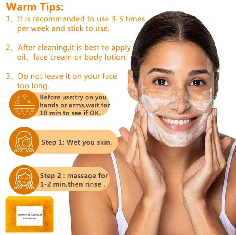 Lemon Turmeric Soap Bar